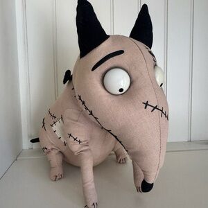 Disney Halloweenie Sparky Dog Plush Tim Burton Poseable Legs